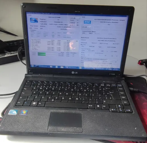notebook lg c400 com defeito teclado sem hd sem fonte 