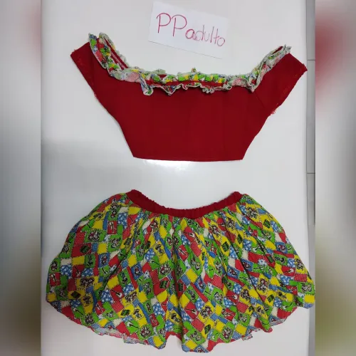 Conjunto Festa Junina Adulto PP