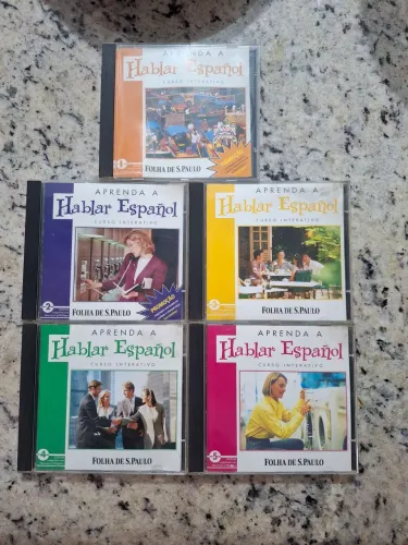 Coleção Aprenda a Hablar Español - Curso Interativo - Folha de S. Paulo