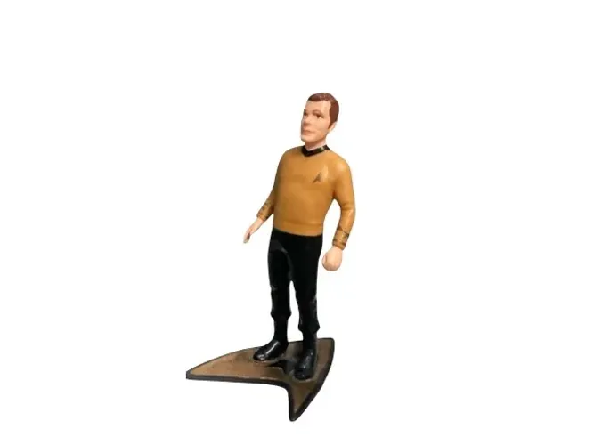 Star Trek Classic TV Series Capitão Kirk 10cm H -  figura  de PVC 1991 Hamilton 