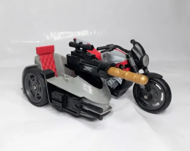 Gi Joe Comandos em Ação Moto Cycle Snarler Raridade Hasbro