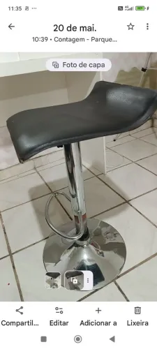 Banqueta regulável 