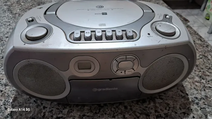 Radio gravador gradiente c /cd 