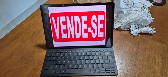 Galaxy tab S7Fe com capa e teclado Samsung