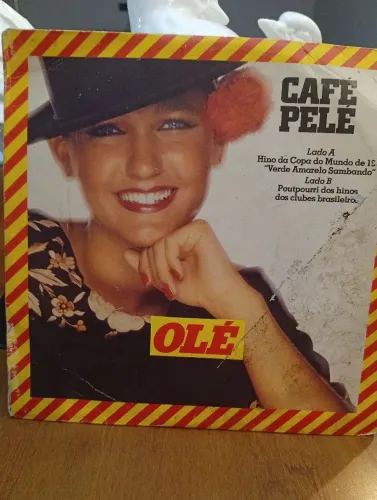 Disco de Vinil Café Pelé - Hino da Copa do Mundo