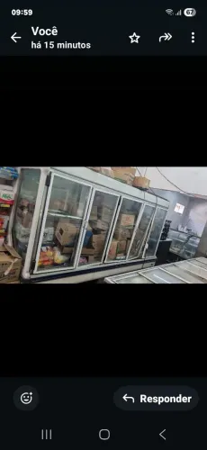 Balcão refrigerado AUDEN com 3 metros 