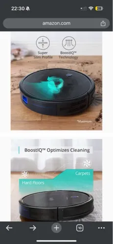 Robô Aspirador de Pó Eufy