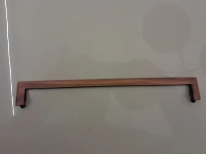 Puxador Basic Zen Design 224mm 648 Vecchio Cobre