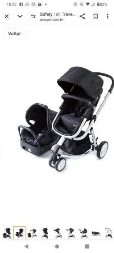Carrinho de Bebê Safety 1st Travel System