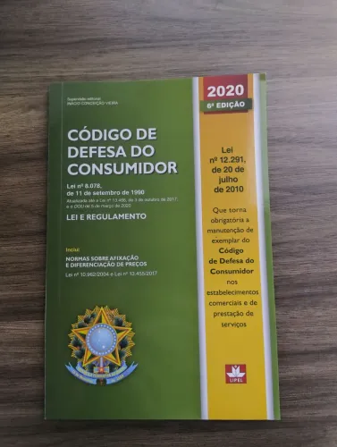 Livro código de defesa do consumidor 