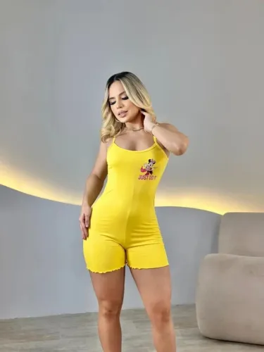 Pijama macaquinho tamanho único