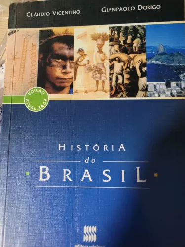Livro História do Brasil Cláudio Vicentino