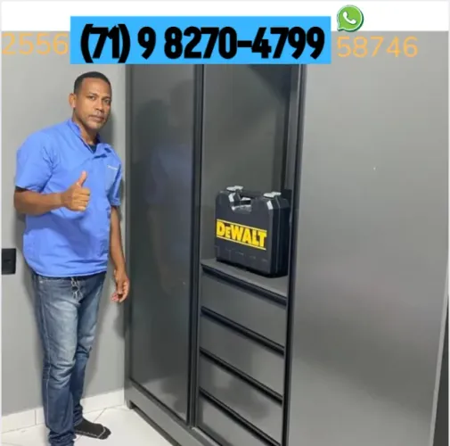 MONTADOR DE MÓVEIS - SUPER ATENCIOSO E QUALIDADE!