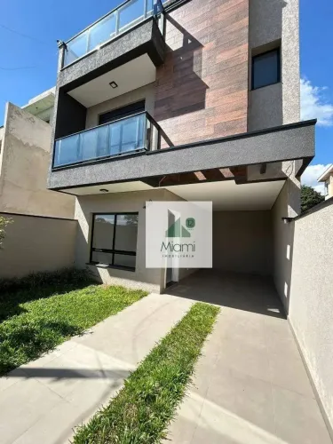 Sobrado com 3 dormitórios à venda, 138 m² por R$ 1.090.000,00 - Mercês - Curitiba/PR