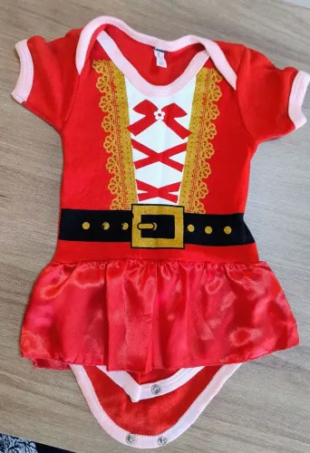 Body de Natal menina Tam M bebê