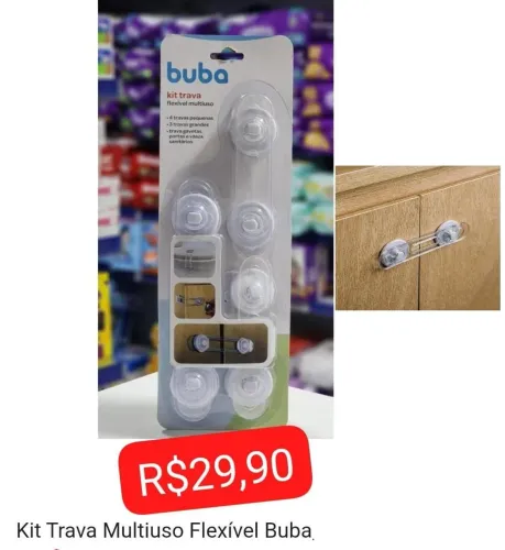 Kit Trava Multiuso Flexível Buba