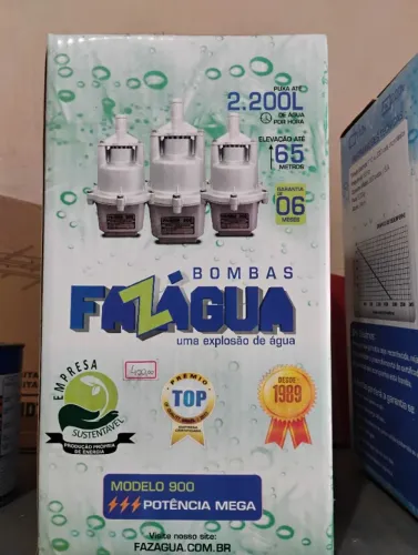 Bomba sapo - Fazagua - 6 meses de garantia - Modelo 900