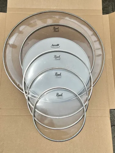 Kit pele para Bateria Pearl 10/12/14 ton e 22 
