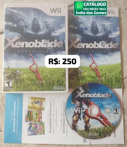 Xenoblade Chronicles = R$: 250