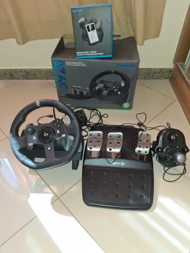Volante logitech g920 com câmbio