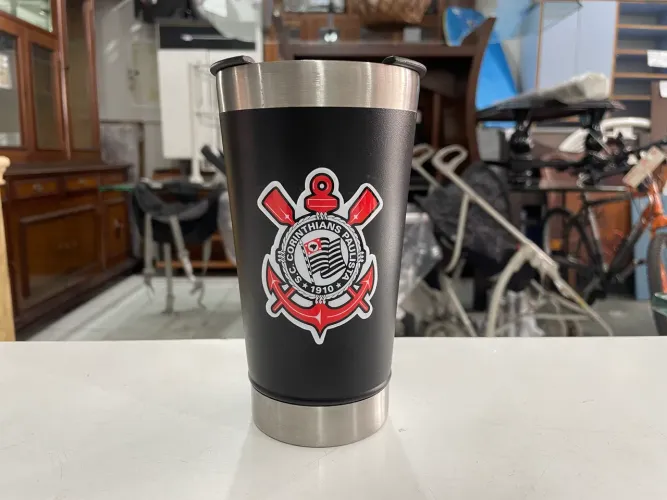 Copo Térmico Corinthians 