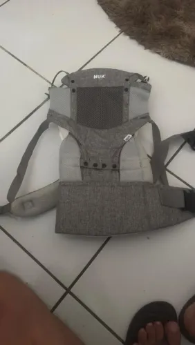 NUK CANGURU 3 EM 1 ERGONOMICO COMFORT CINZA