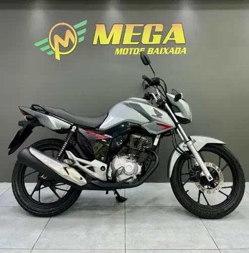 Honda Cg 160 Fan 2020 Prata