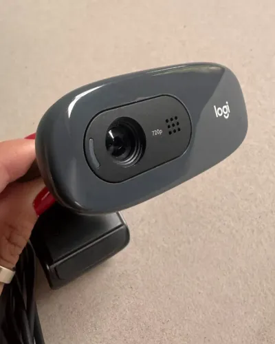 Webcam Logitech C270 Videochamada HD Lacrado