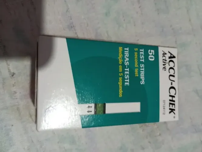 Fitas glicemia ACCU-CHEK active 