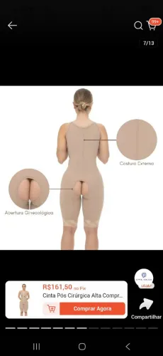Cinta pós abdominoplastia 