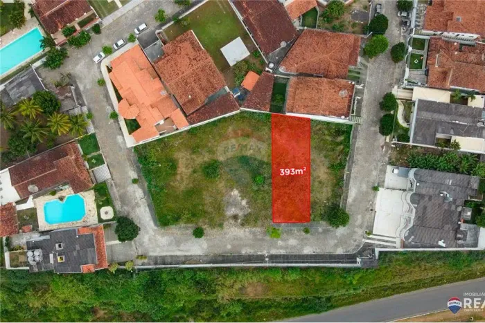 Terreno com 393m² no Condomínio Pôr do Sol, Centro - Santo Antônio de Jesus - BA