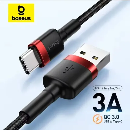 Baseus cabo de carregamento rápido usb-a para usb-c
