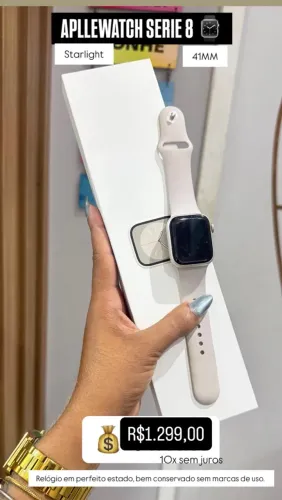 Apple wach série 8 41MM com gps 