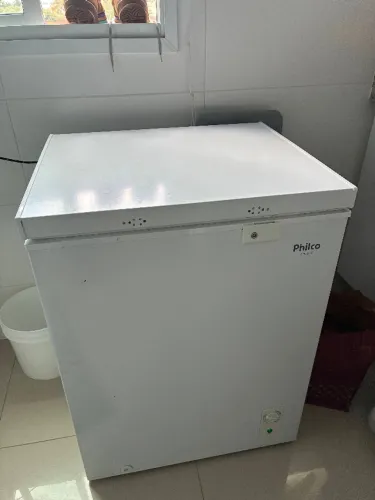 Freezer Horizontal Philco Pfh160b 140 Litros Congelador Refrigerador Branco 127v