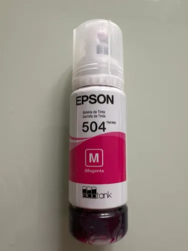 Tinta Epson 504 Magenta ( vermelho)