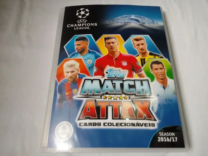 Coleção completa cards Champions league 16/17