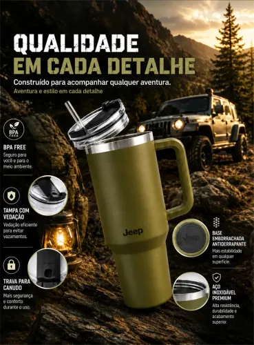 Copo térmico Jeep Original 1.2l