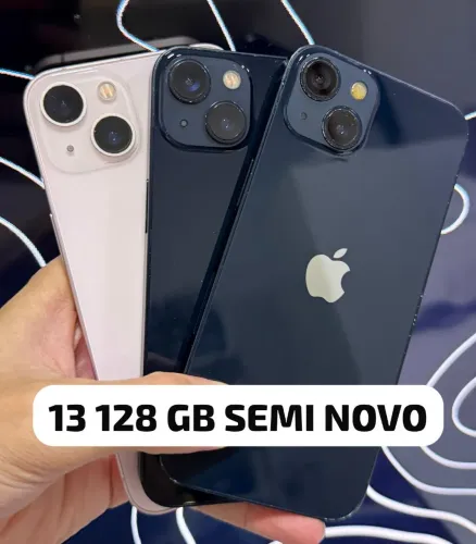 IPHONE 13 128gb semi novo