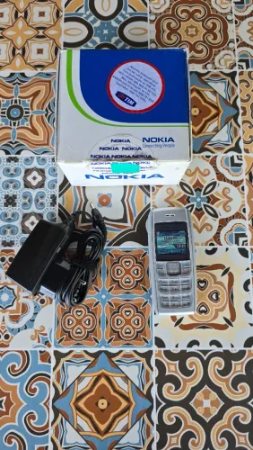 Nokia 1600 Prata Desbloqueado Novo para Colecionadores