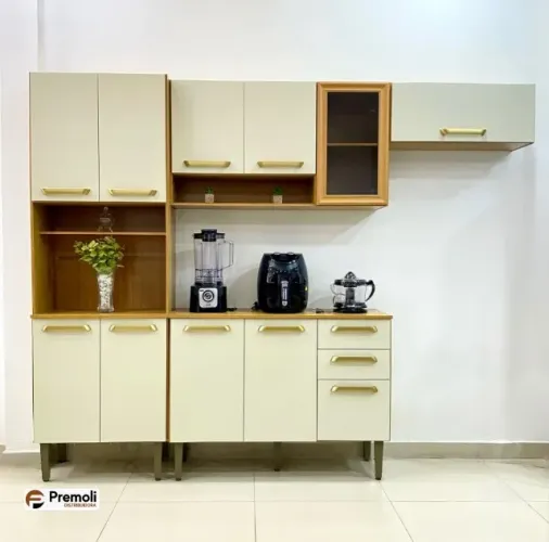Armário de cozinha Avila com 4 peças