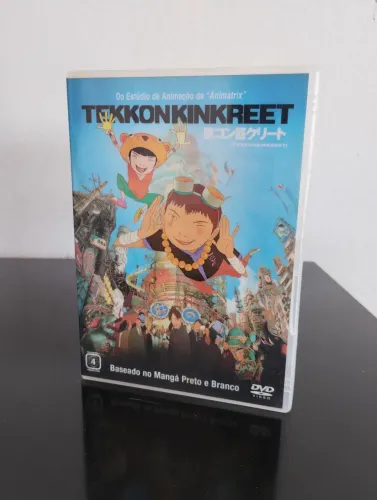 DVD Tekkonkinkreet (Original), baseado no mangá Preto & Branco RARIDADE