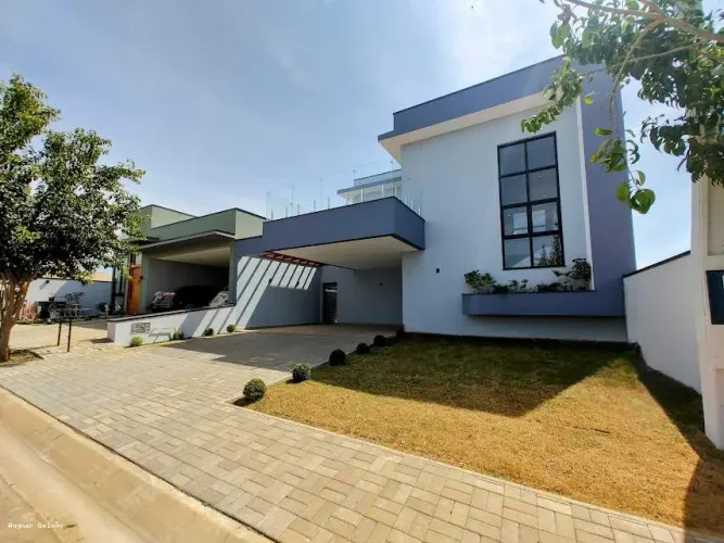 Casa em Condomínio para Venda em Holambra, Residencial Portal do Sol, 3 dormitórios, 3 suí