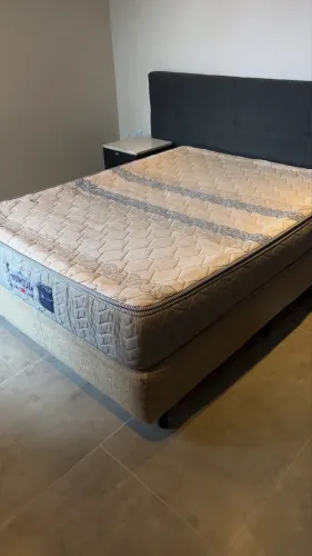 Cama Box Casal com Colchão Probel Turquia