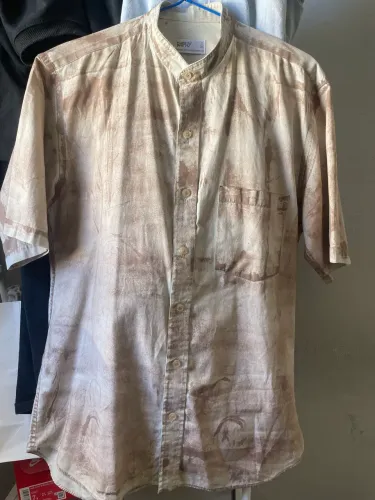 Camisa de botao real tree