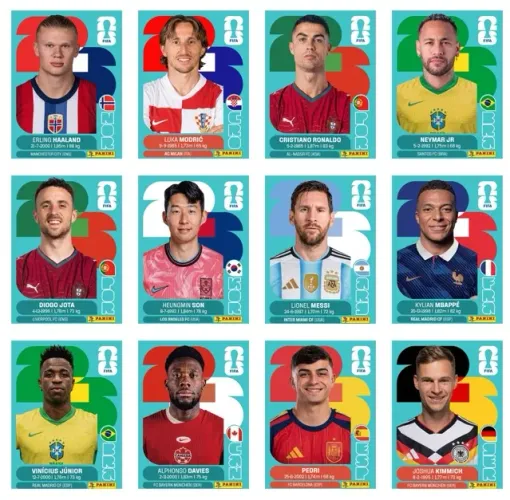 Figurinha da copa 2026