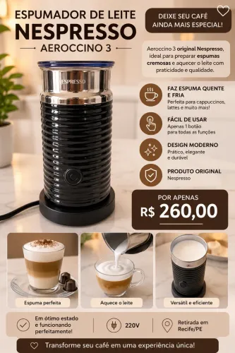 Aeroccino 3 - Nespresso