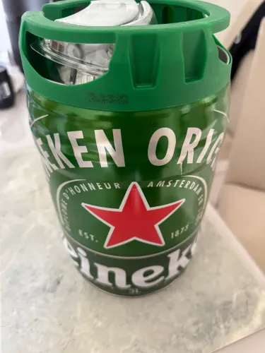 Barril Cerveja Heineken 5 litros