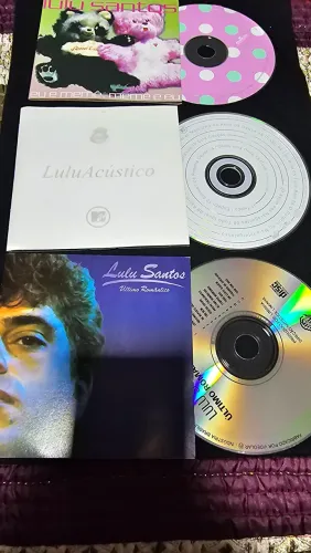 CDs LULU SANTOS -Combo 3 álbuns