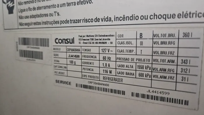 Geladeira consul