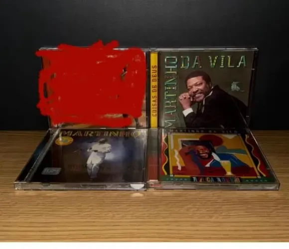 Cd Martinho Da Vila Kit Com 3 Bom Estado Colecionador excelente estado todos